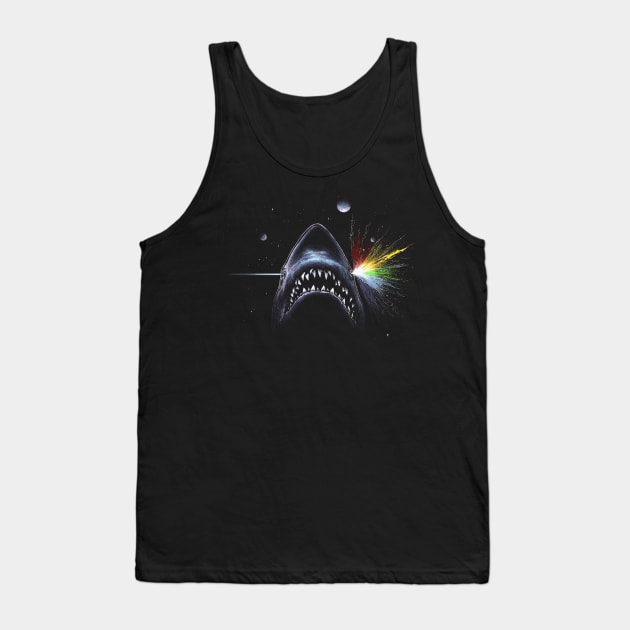 shark side of the moon Tank Top by georgeslemercenaire